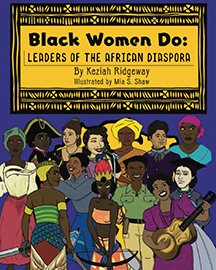书的封面为黑人女性的形象:非洲散居的领导人