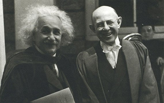 阿尔伯特·爱因斯坦和弗兰克·艾狄洛特