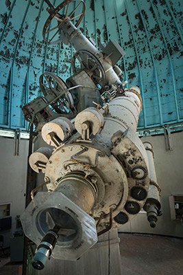 望远镜目镜的细节