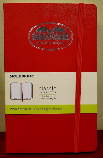 图片为Moleskine笔记本，普通，石榴石