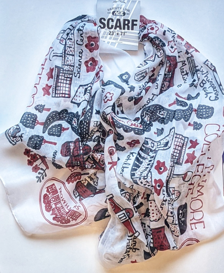 Julia Swarthmore最佳线上娱乐艺术围巾的图像