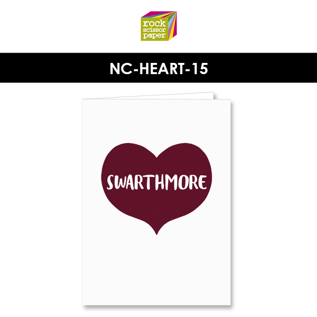 Swarthmore最佳线上娱乐 Heart卡的图像